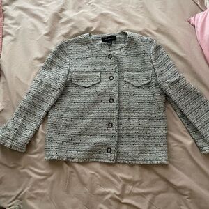 St. John Multicolor Tweed Jacket